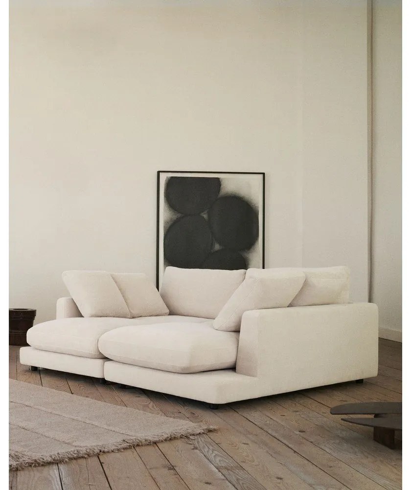 Krémová pohovka 210 cm Gala – Kave Home