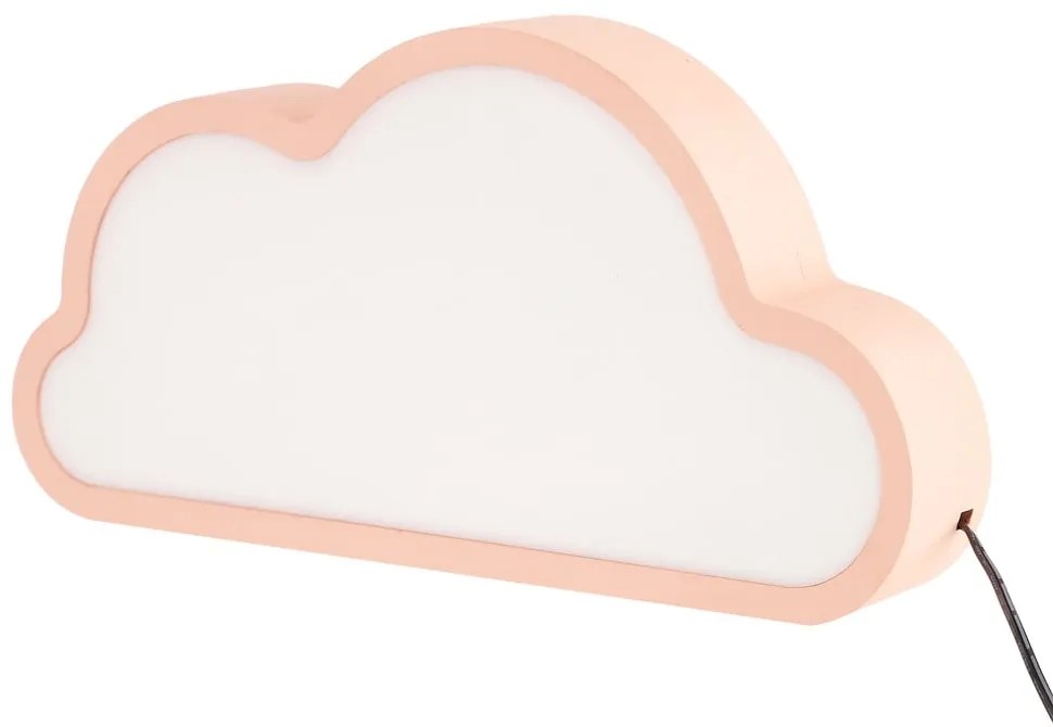 Ružová detská lampička Cloud - Candellux Lighting