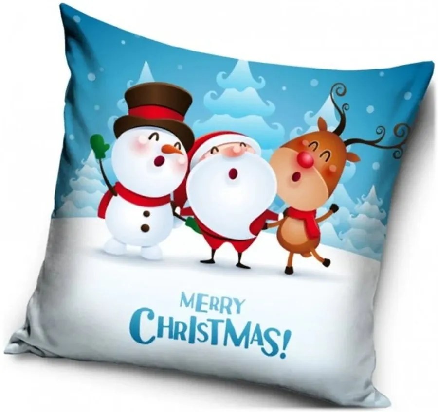 Vankúš Vianočná koleda - 40 x 40 cm