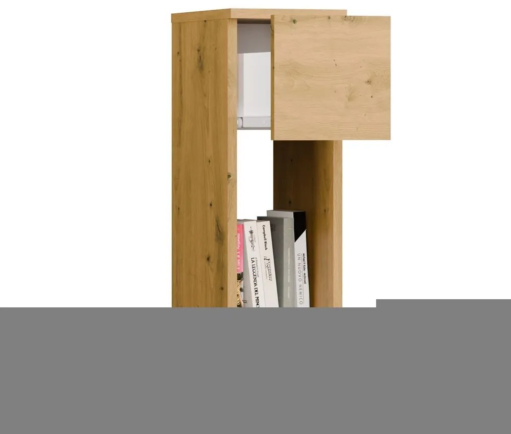 Nočný stolík Galax 20 cm dub artisan