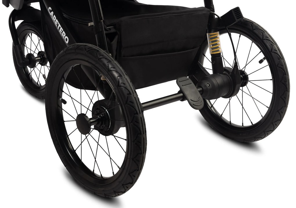 Športový Kočík Caretero Lima Deluxe Black