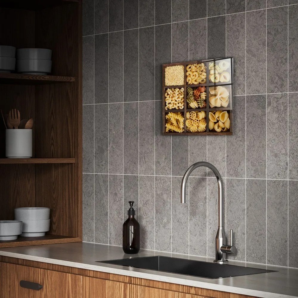 Sklenený obraz 30x30 cm Pasta Box – Styler