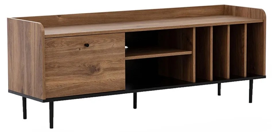 TV stolík Peczo 150 PC08, Farby: brandy castello / brandy castello + čierna