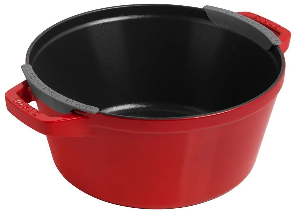 Staub Liatinová sada STAUB 24 cm SET/4ks červená