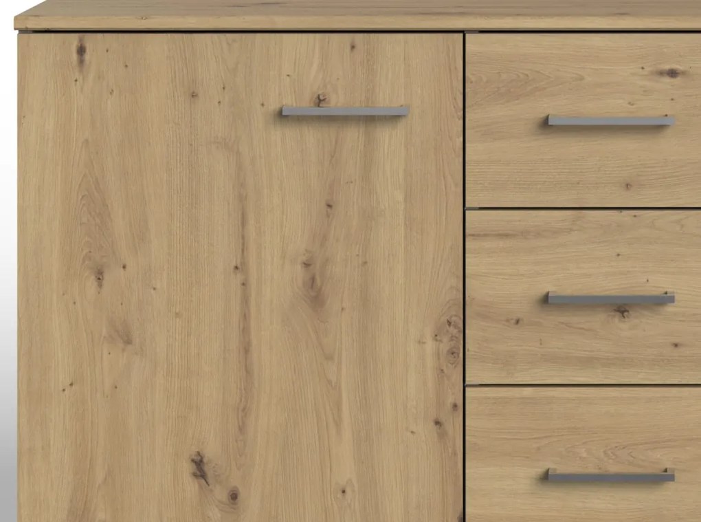 Komoda so zásuvkami Anna, dub artisan