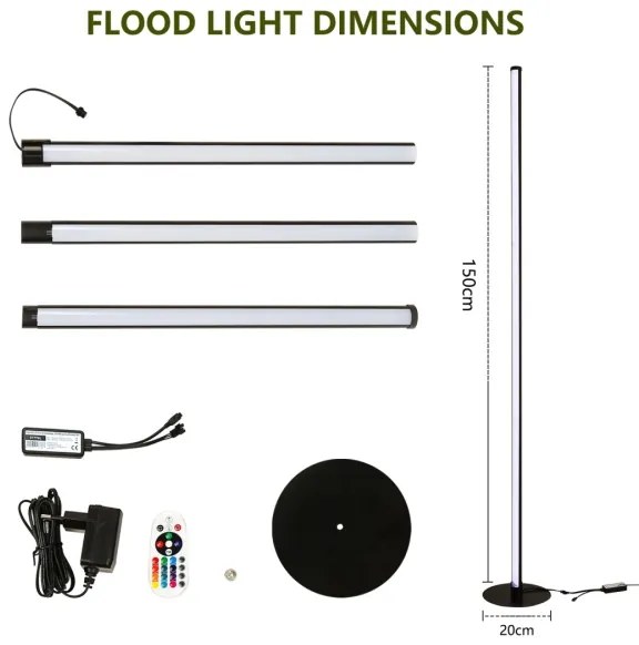 Immax NEO 07776L - LED RGB Stmievateľná lampa AMBIENTE LED/12W/230V Wi-Fi Tuya+DO