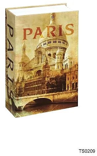 Oceľová bezpečnostná schránka v tvare knihy RICHTER TS.0209 (OCEL)