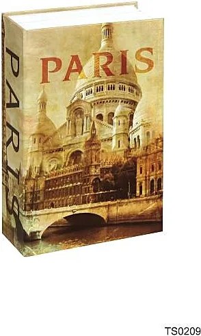 Oceľová bezpečnostná schránka v tvare knihy RICHTER TS.0209 (OCEL)