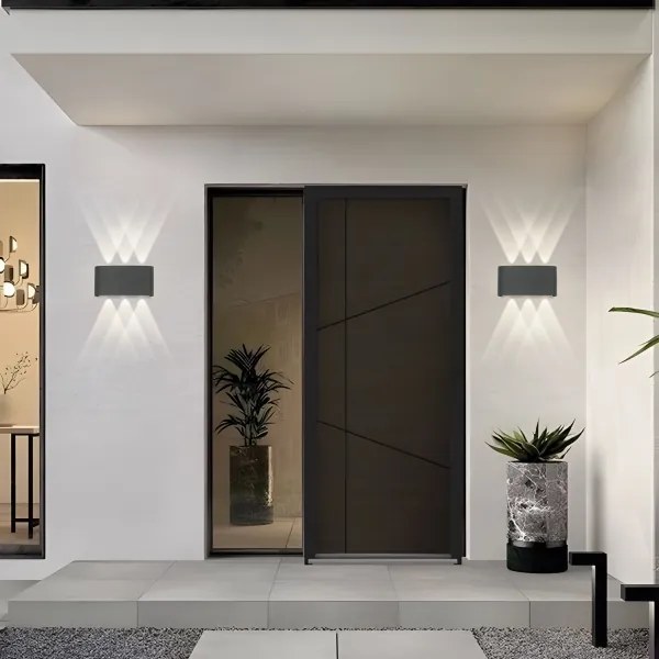 Brilagi - LED vonkajšie nástenné svietidlo FLAREBOX LED/6W/230V antracit IP65