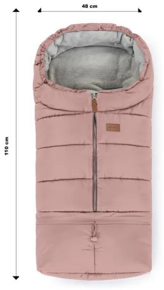 PETITE&MARS - Detský fusak 3v1 JIBOT ružová