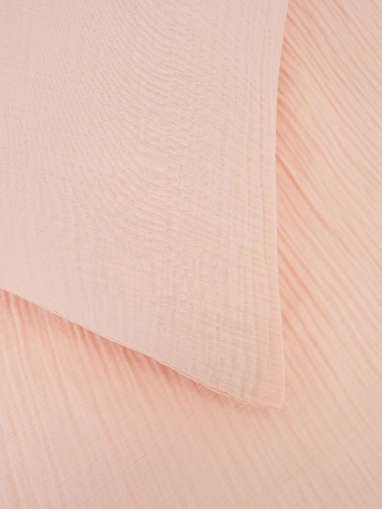 Mušelínová obliečka na vankúš 50 × 70 cm – Alexia lososová