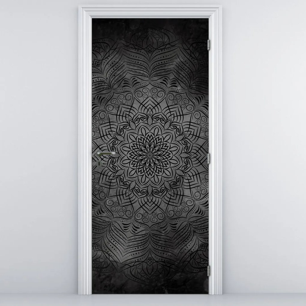 Fototapeta na dvere - Mystická mandala (95x205cm)
