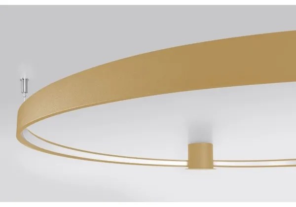 Thoro TH.224 - LED Stropné svietidlo RIO LED/50W/230V CRI90 3000K pr. 78 cm zlatá