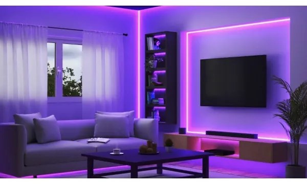 WiZ - RGBW LED Stmievateľný pás 4m LED/6,5/230V 2700-6500K Wi-Fi