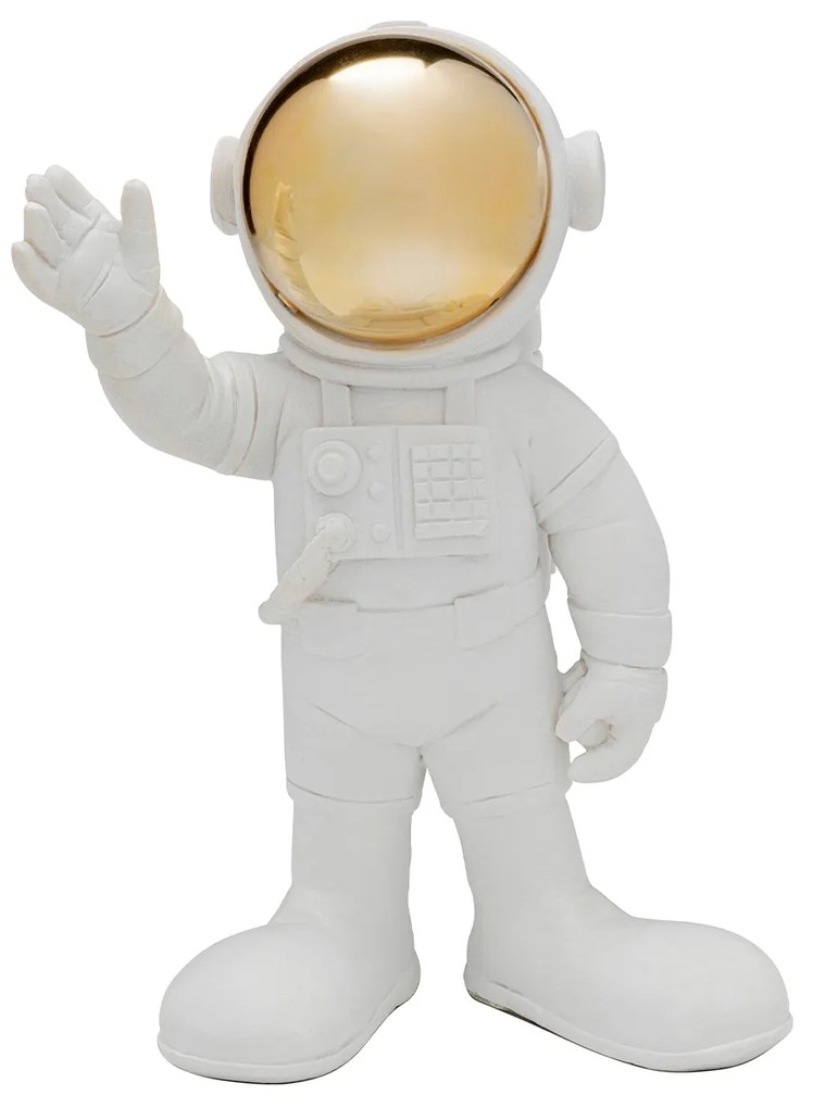 Welcome Astronaut dekorácia biela 27 cm