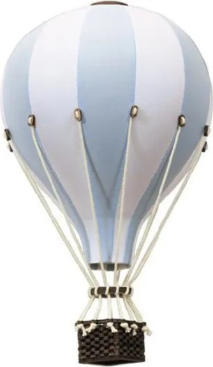 Dekoračný lietajúci balón modrá – dekorácia do detskej izby S-28cm x 16cm