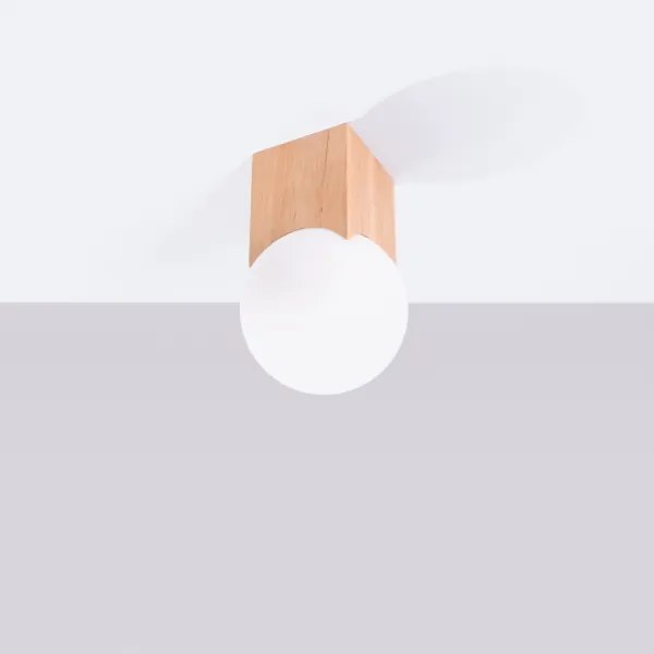 Sollux SL.1407 - Bodové svietidlo SOLIS 1xG9/8W/230V buk