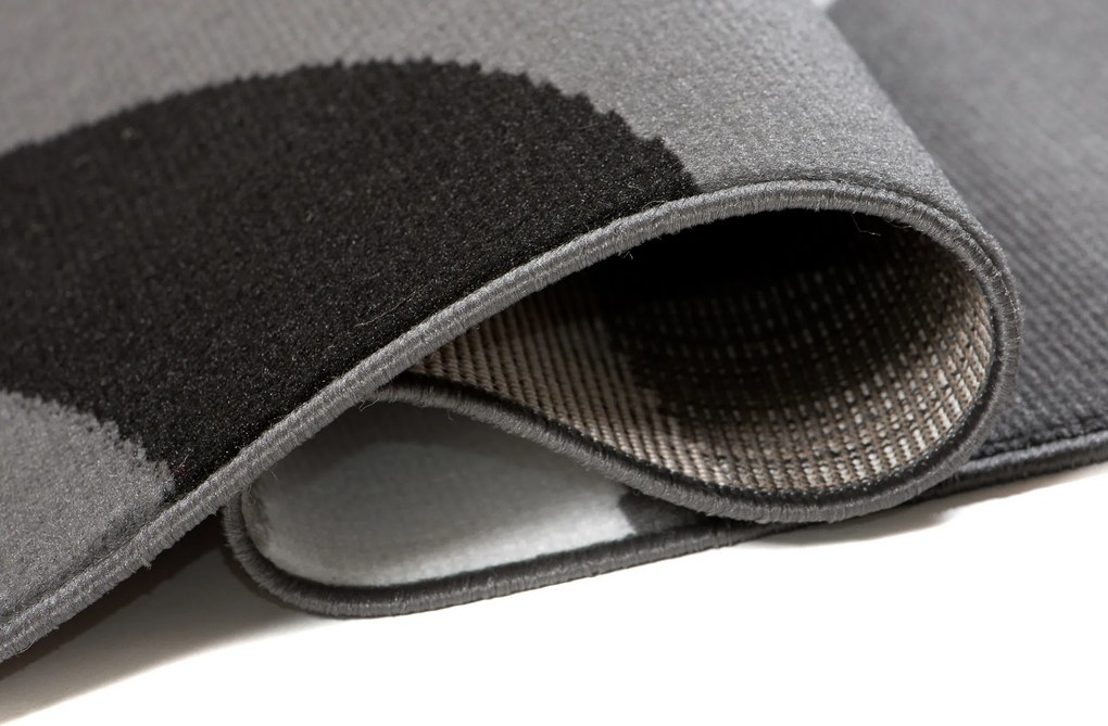 TA Koberec T966A DARK GRAY CHEAP PP CRM Sivý Obdĺžnikový Rozmer: 80x150 cm