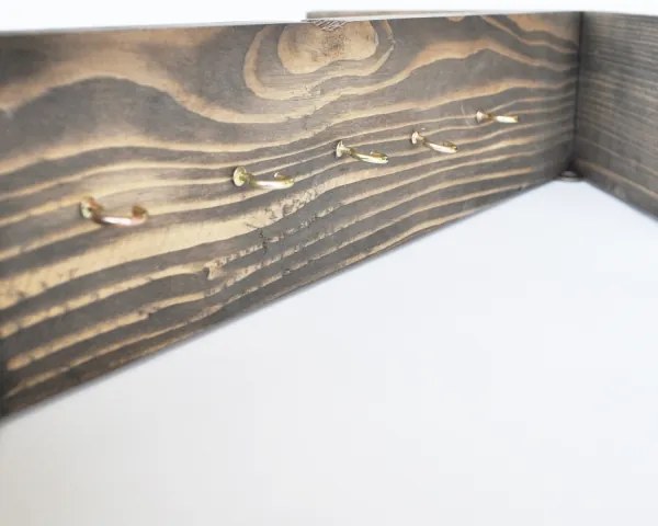 Nástenná polica RAF 20x52 cm smrek