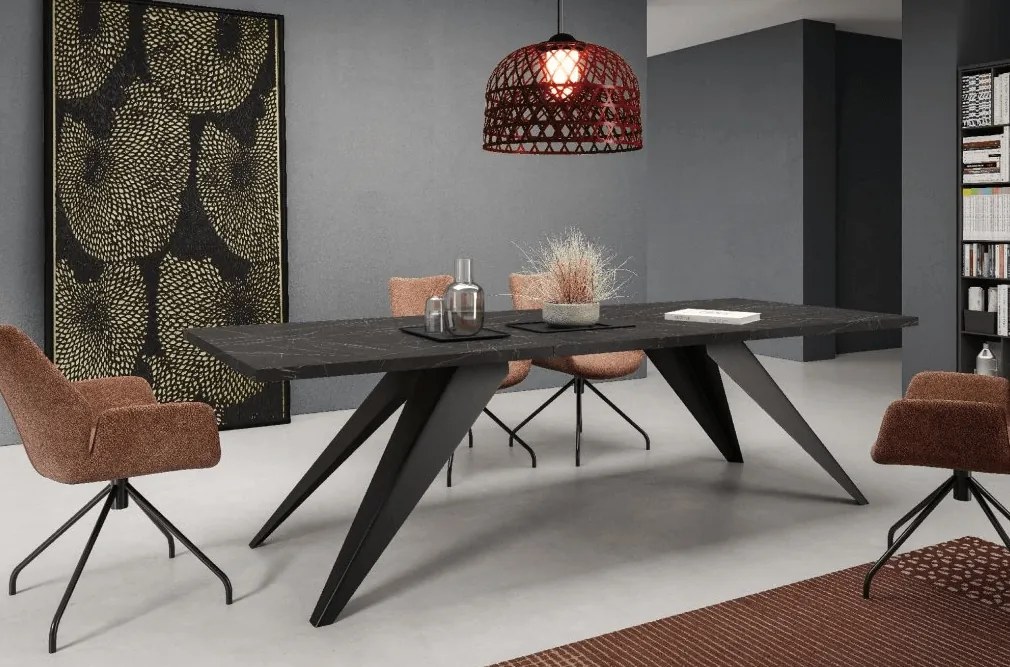 Rozkladací jedálenský stôl MASON Rozmer stola: rozmer 140cm