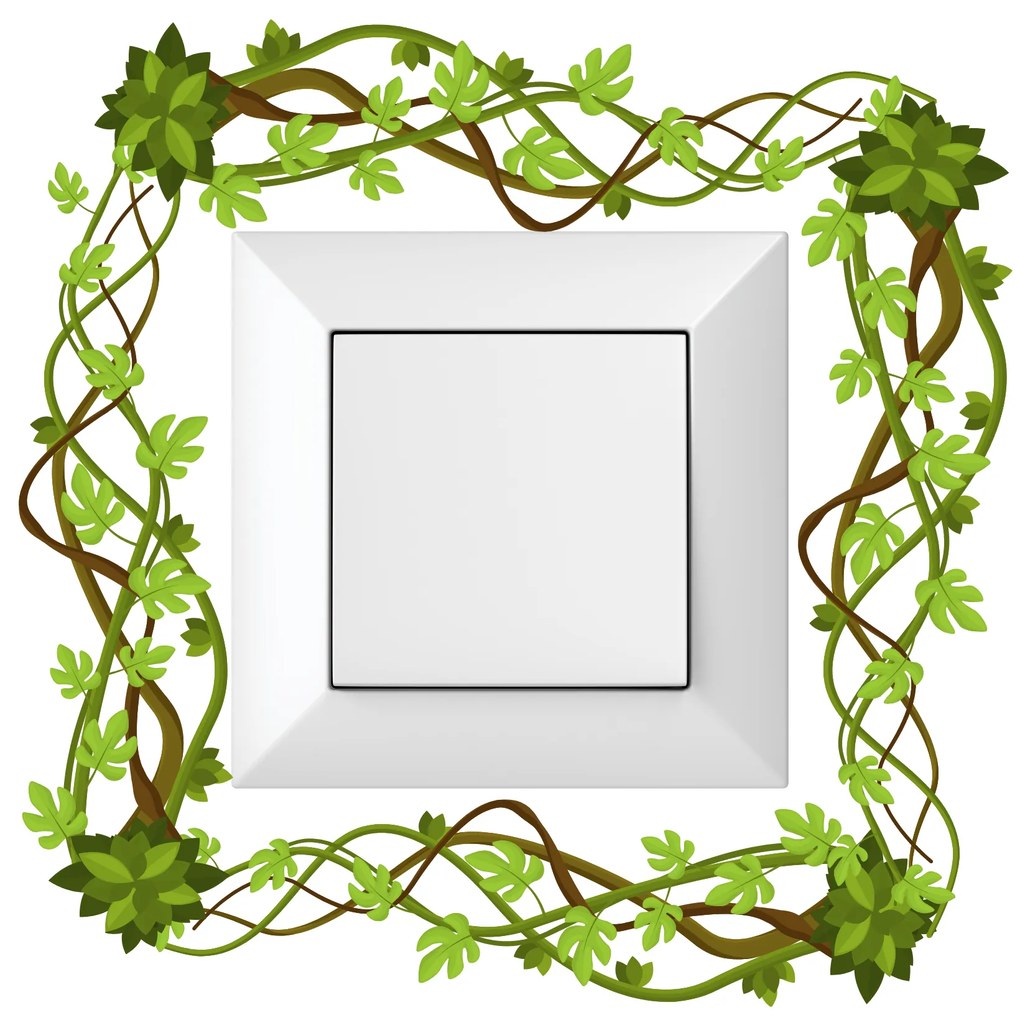 PIPPER. Samolepka k vypínaču "Džungľa 4"