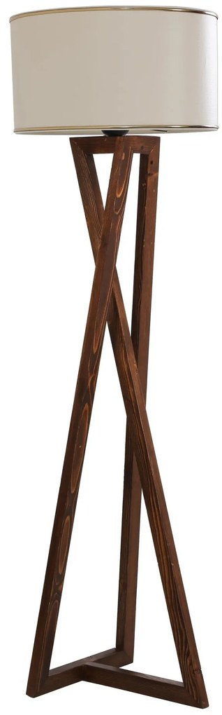 Stojací lampa Ceviz ořech
