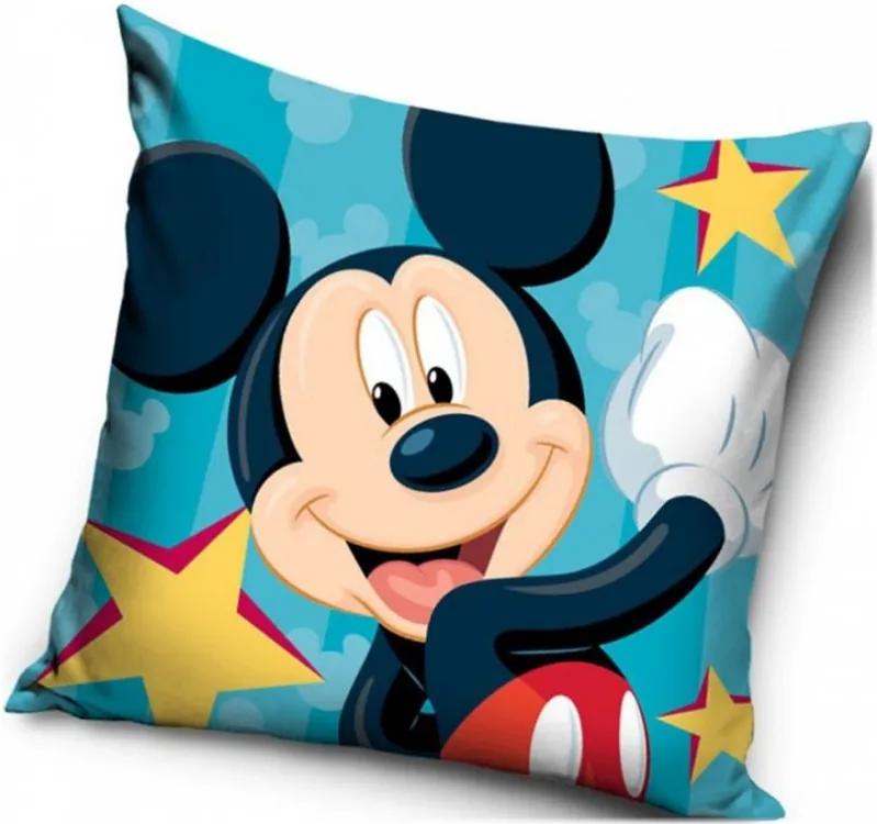 Vankúš Mickey Mouse - Disney - motív Hviezdy - 40 x 40 cm