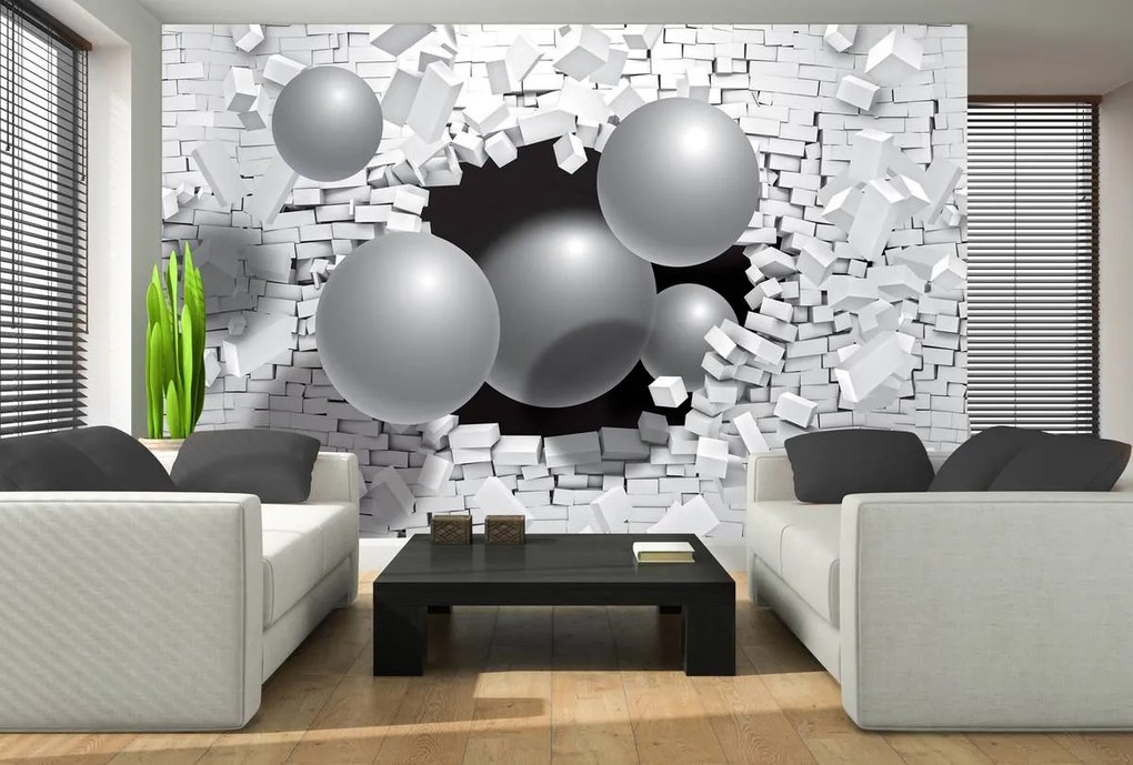 Fototapeta - Abstrakcia 3D (254x184 cm)