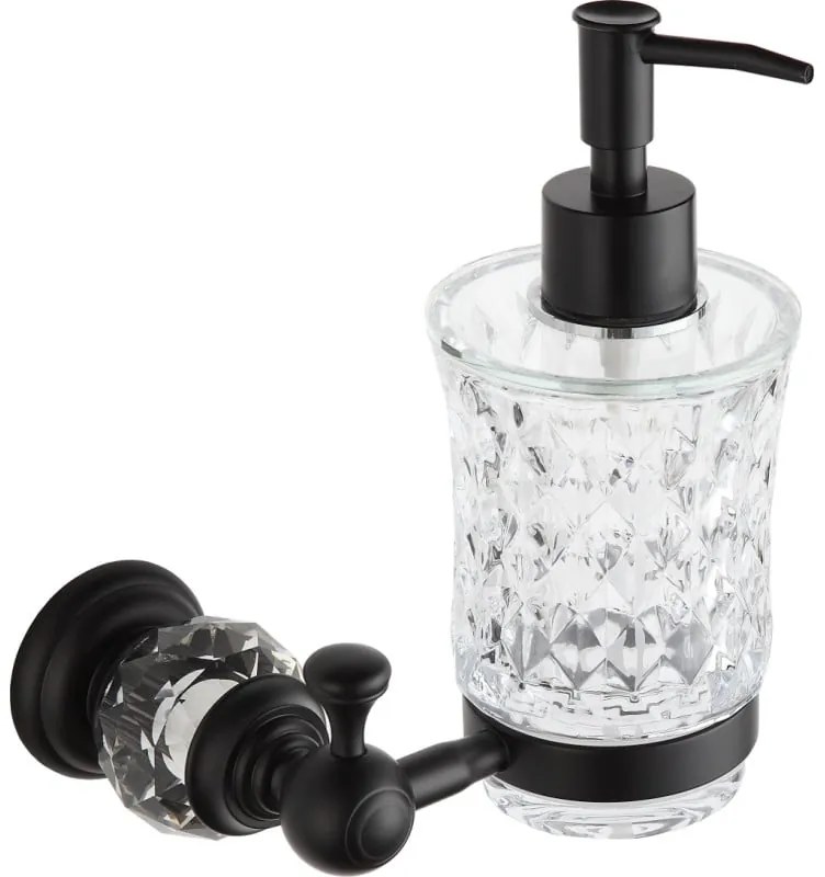 Mexen príslušenstvo, ESTELA dávkovač mydla, čierna, 7011540-70