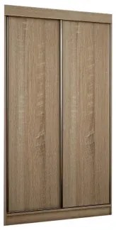 Šatníková skriňa Top 25 - 100 cm, jaseň tmavý