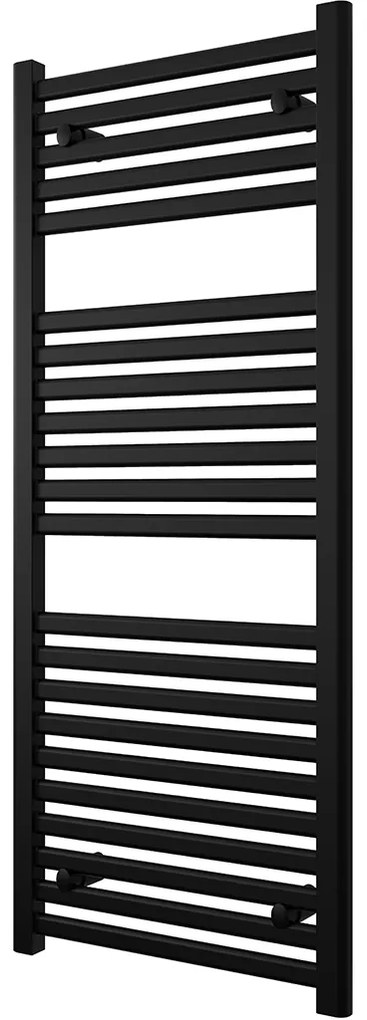 Cerano Donovan, vykurovacie teleso 1200x500mm, 369W, rozteč pripojenia 450 mm, čierna matná, CER-CER-429592
