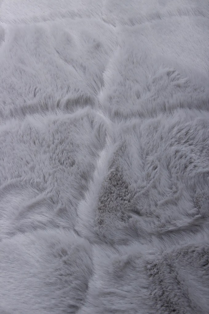 Koberec Rabbit 3D 05 L.GREY rozmery koberec: 80x140 cm