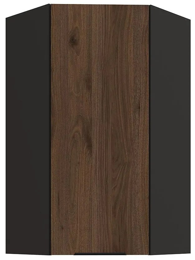 Skrinka do kuchyne Monza orech okapi 60x60 GN-108 1F (45°)
