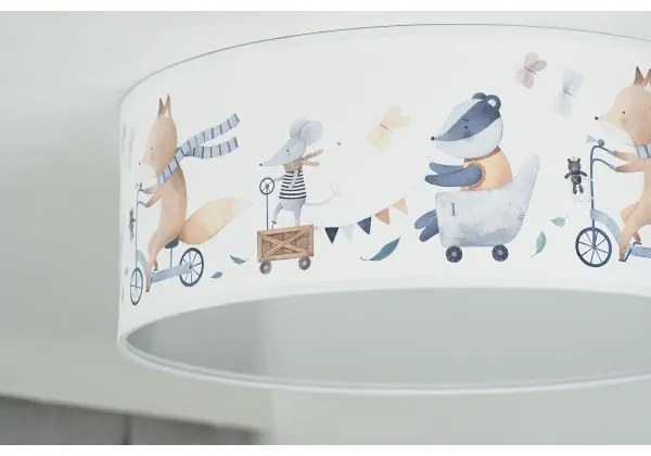 Duolla - LED Detské stropné svietidlo CORTINA LED/26W/230V pr. 40 cm 4000K