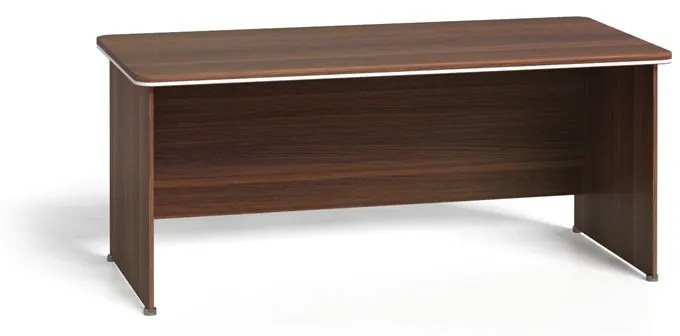 Kancelársky písací stôl ARRISTO LUX, rovný, dĺžka 1800 mm, orech