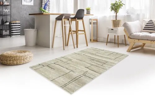 Koberce Breno Kusový koberec DOUX 8022/IS2W, béžová, viacfarebná,67 x 120 cm