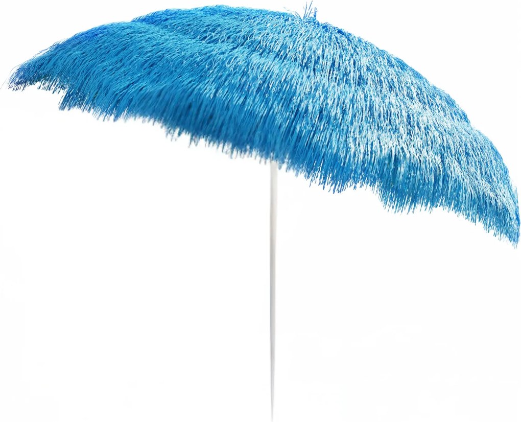Plážový slunečník Hawaii 160 cm modrý