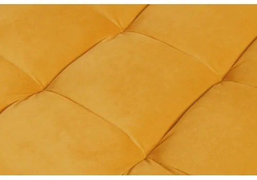 Taburetka 41302 Cozy Zamat Žltá  - Komfort-nábytok