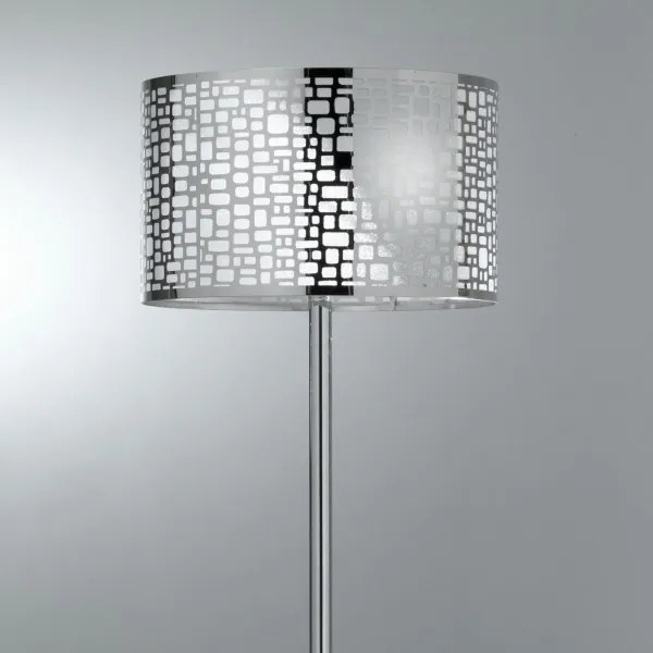 ONLI - Stojacia lampa BRUCE 1xE27/15W/230V matný chróm