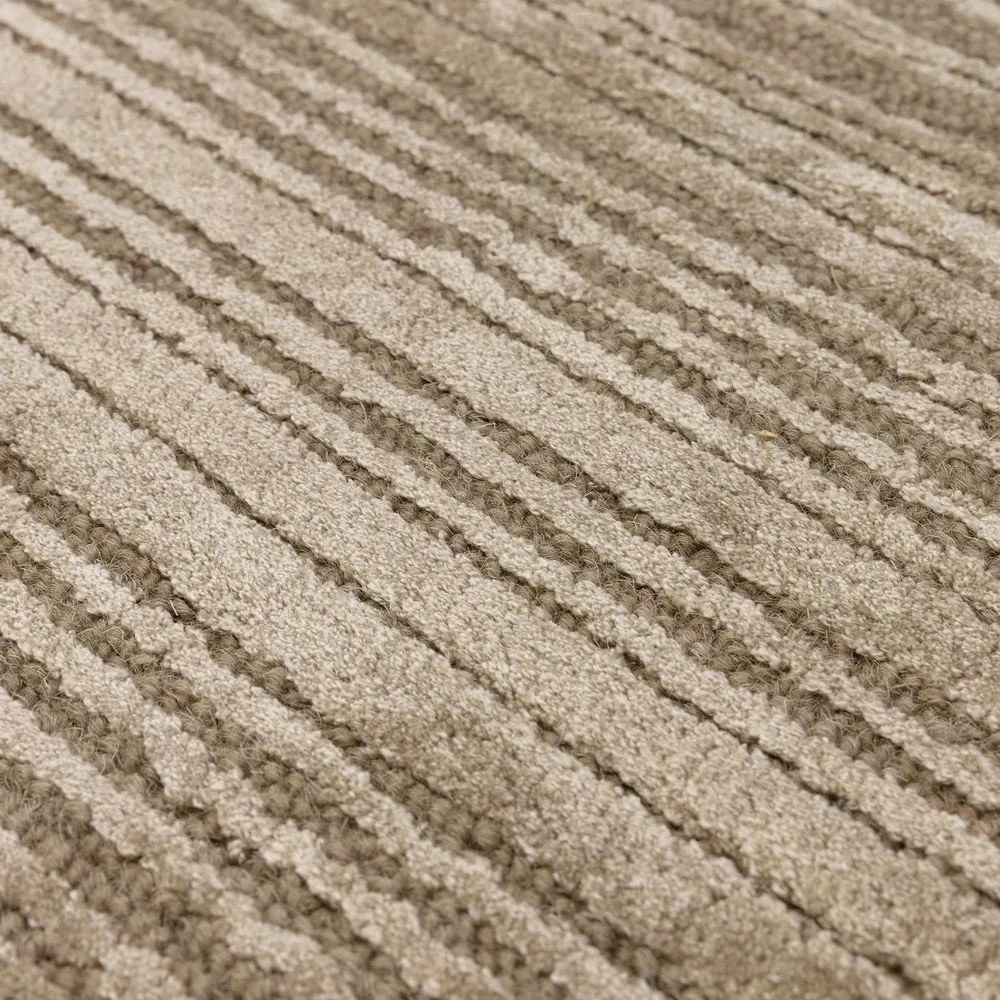 Šalviovozelený ručne tkaný koberec s prímesou vlny 200x290 cm Henley Sage – Asiatic Carpets