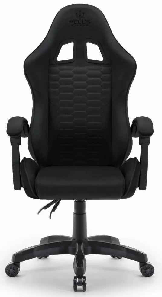 Herné kreslo HC-1000 Black látkové