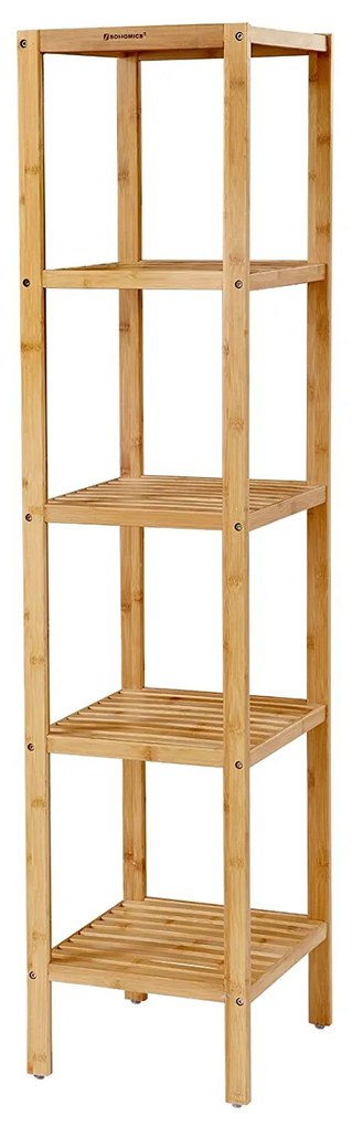 Rongomic Praktický regál SKU Eliseo hnedý