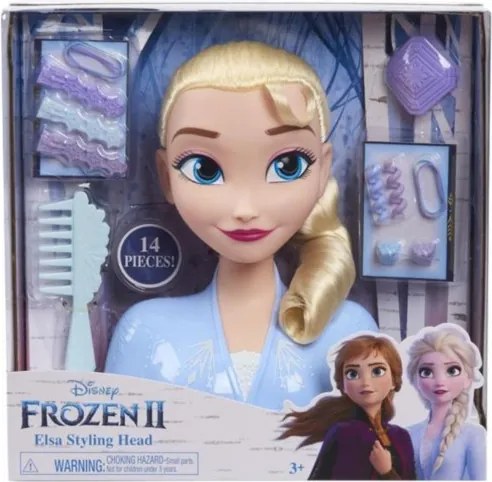 FROZEN II česacia hlava Elsa 32806