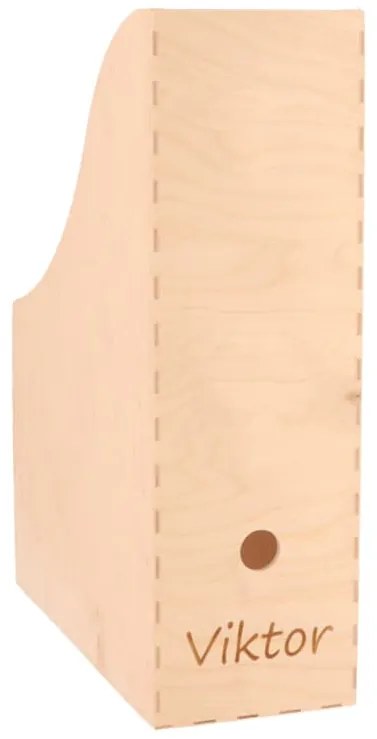 ČistéDrevo Drevený zakladač na dokumenty A4