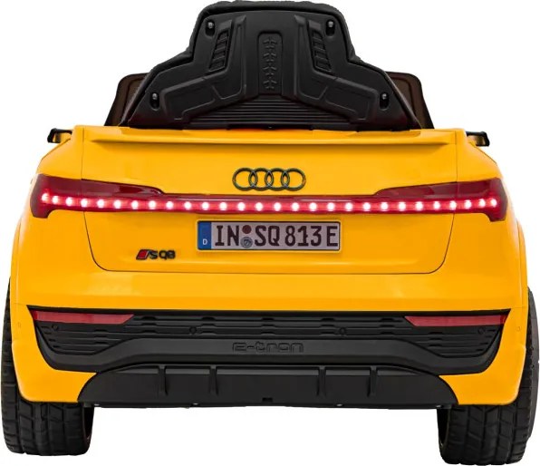 Elektrické autíčko Audi SQ8 žlté