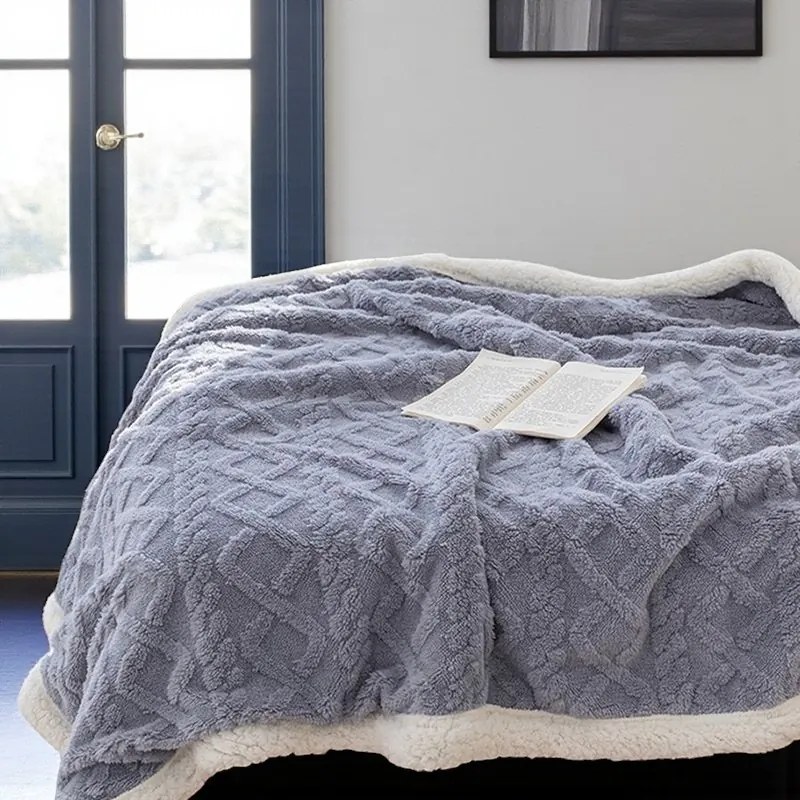 Hrejivá barančeková deka Homa KOBELA BLUEGREY