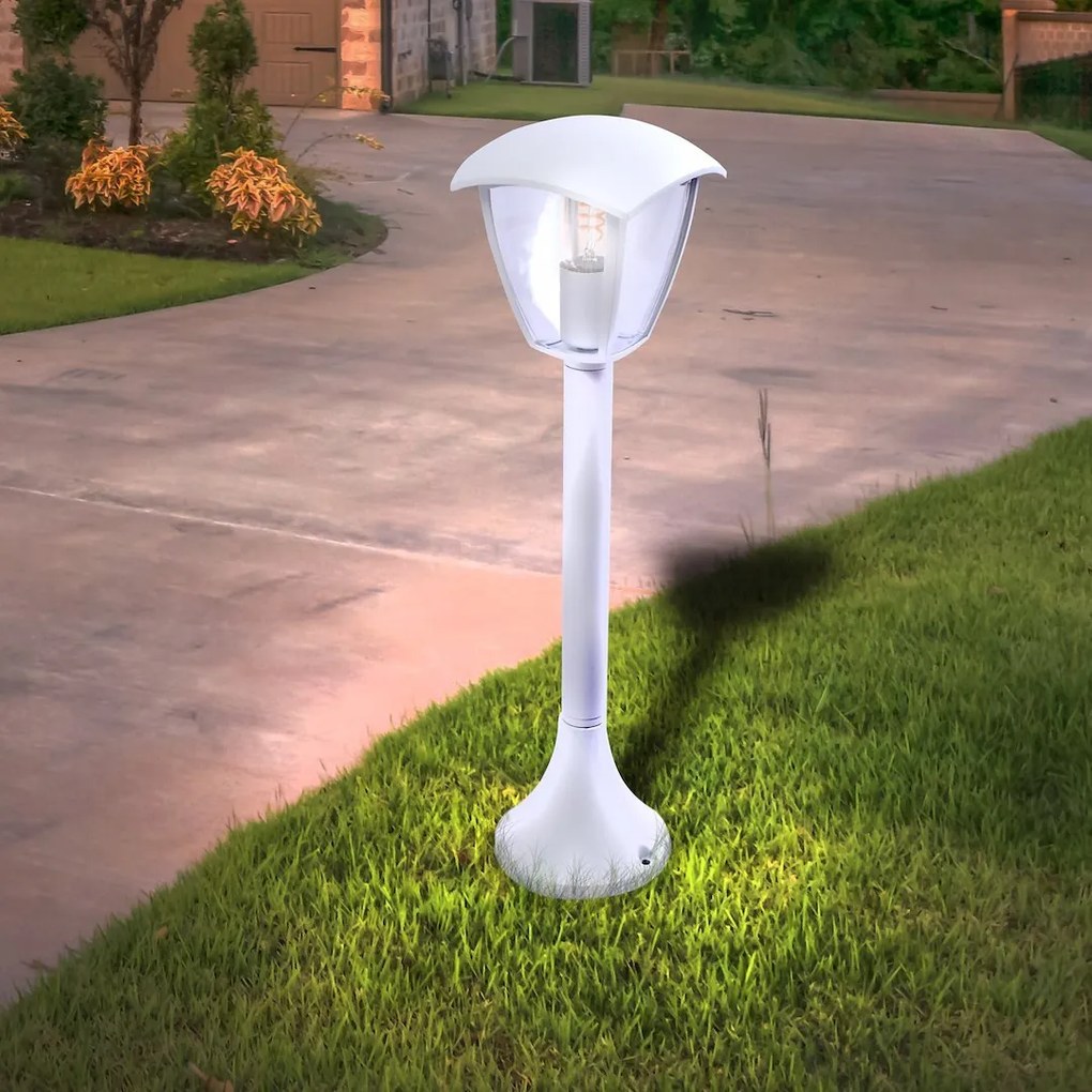 Exteriérová lampa, 1x akrylové tienidlo, w
