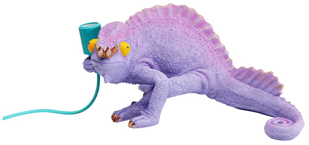 Chameleon stolová lampa fialová
