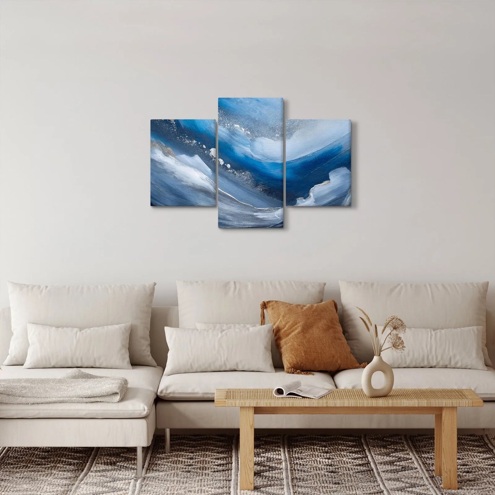 Obraz - Abstrakcia oceánu (90x60 cm)