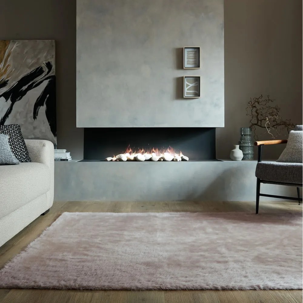 Hnedá syntetická kožušina 80x150 cm Alpine Faux Fur – Flair Rugs